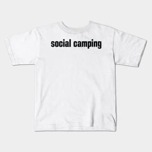 Social Camping Kids T-Shirt